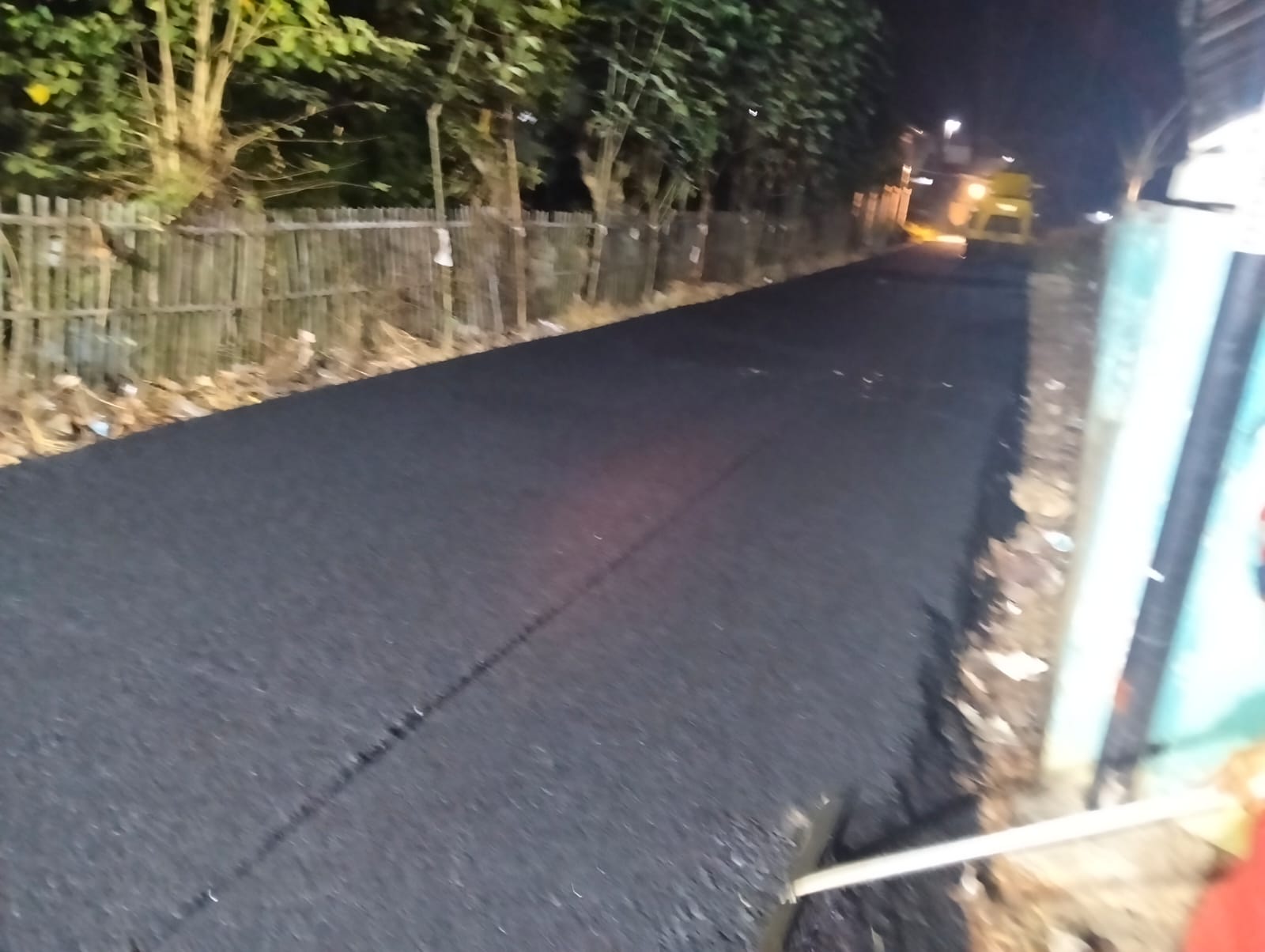 Pengaspalan untuk wilayah Desa Kalisari tepatnya di Dusun II kp Tanjung Sari RT 008 RW OO4