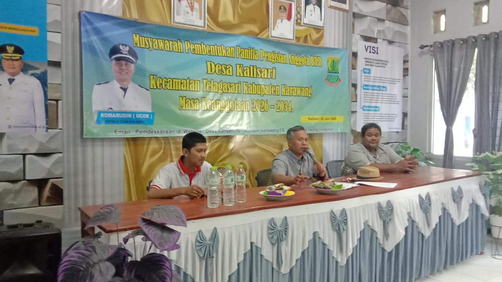 Tahapan Pembentukan Panitia 11  Untuk Pemilihan Anggota BPD Desa Kalisari Periode 2026 - 2034